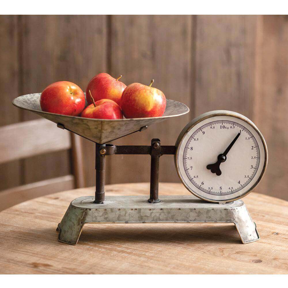 Food Scale Vintage offers Farmhouse Kitchen Rustic Decor Primitive Style Scale, Rustic Decor, Farmhouse Decor, Wedding Decor, Kitchen Decor