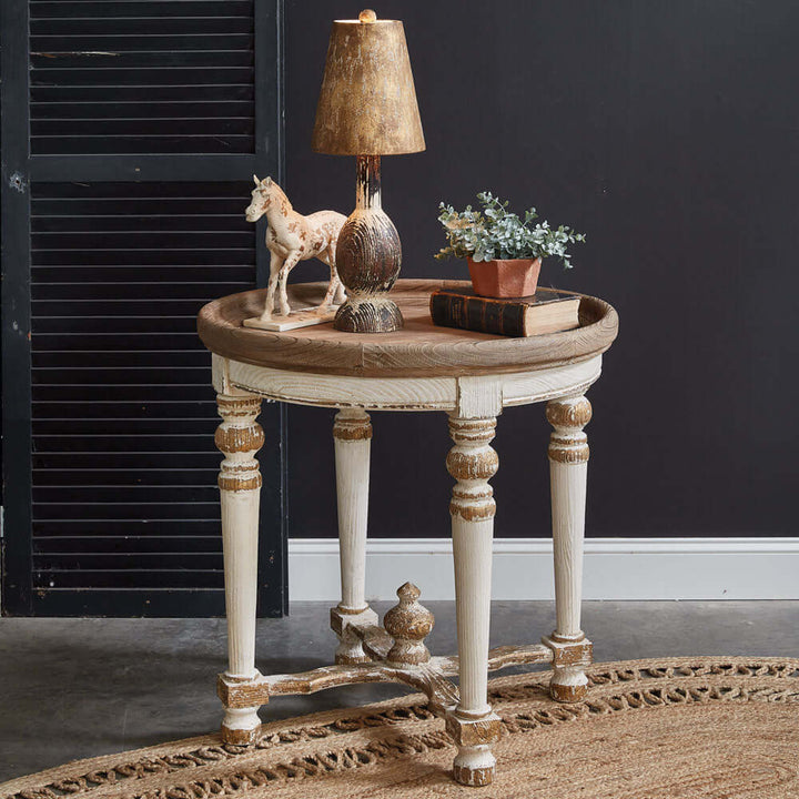 French Country Accent Table