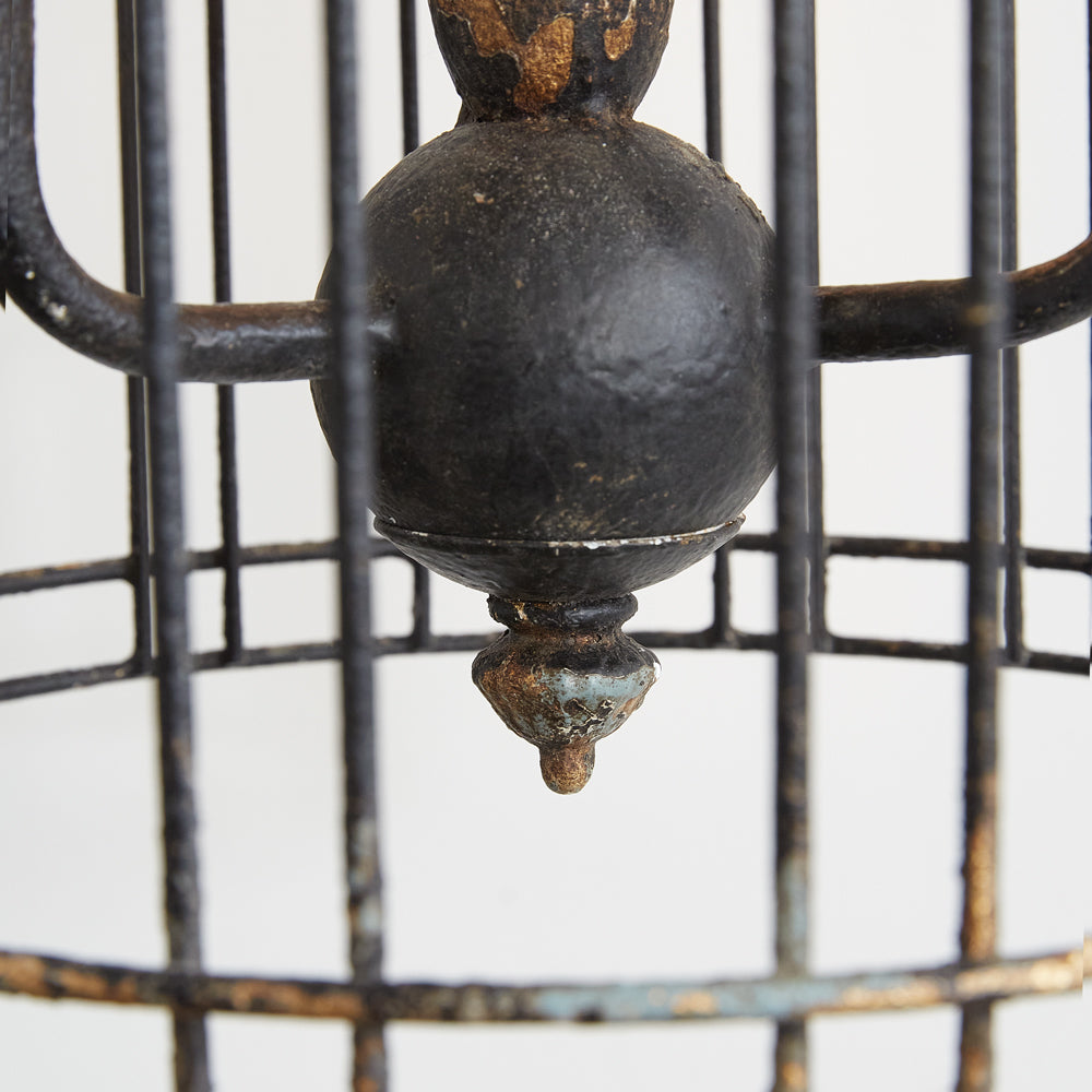 French Country Birdcage Pendant Lamp-Lighting-Vintage Shopper