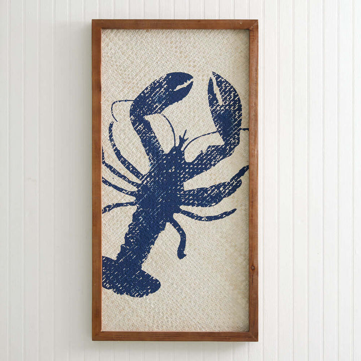 Blue Lobster Wall Art