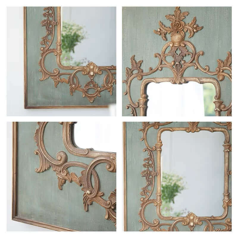 French Antique Wall Mirror