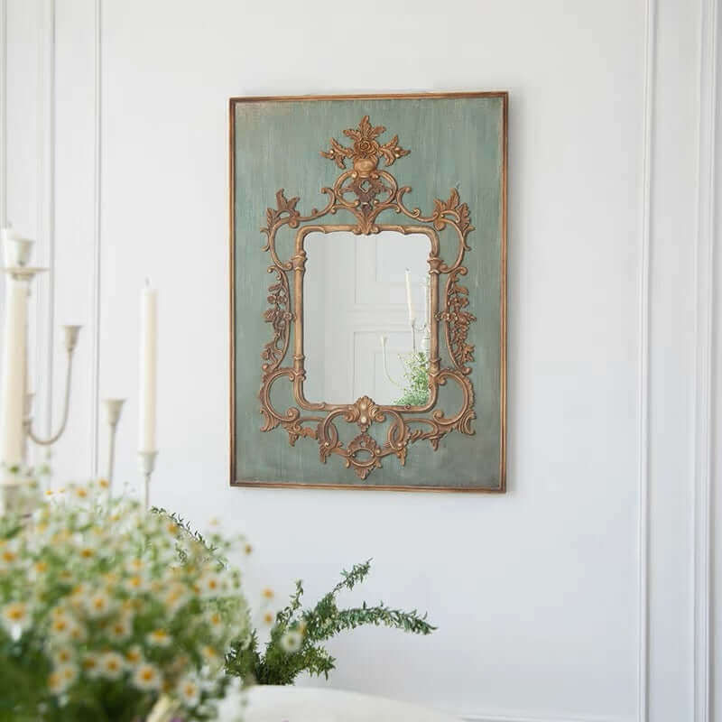 French Antique Wall Mirror