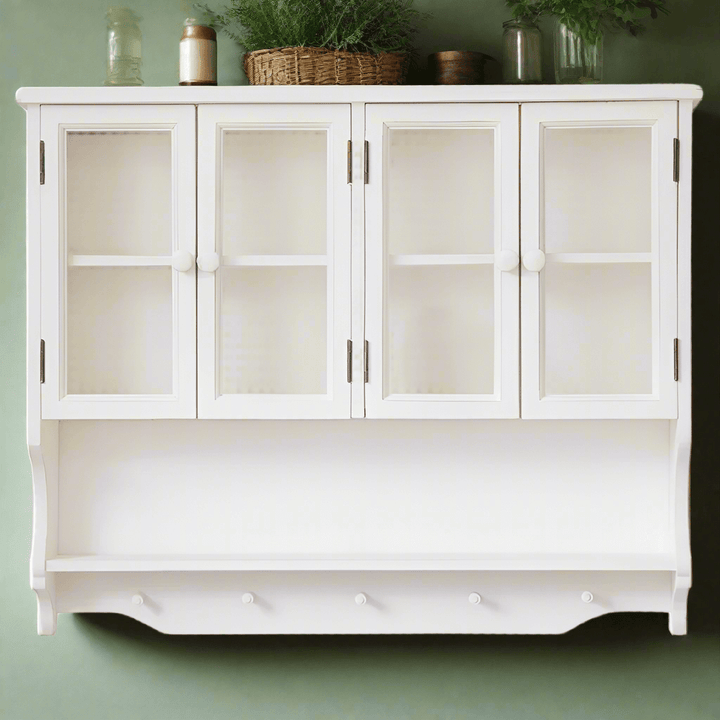 French Country Wall-Mounted Kitchen Cabinet