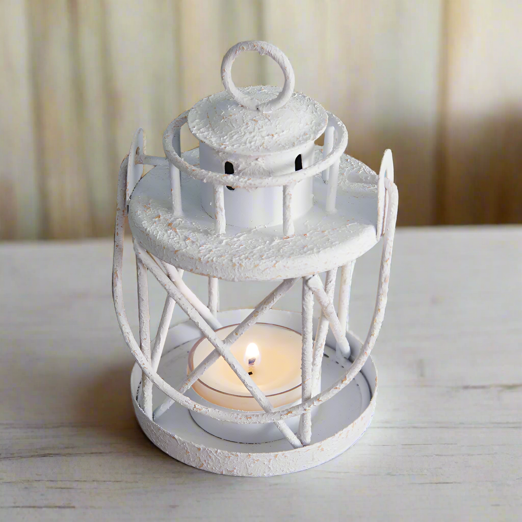 Lighthouse Tealight Holder Coastal Decor