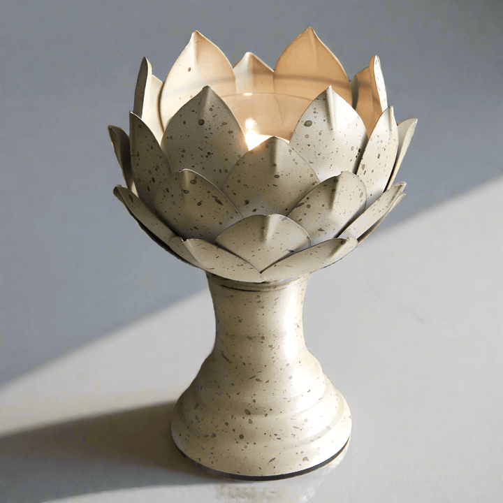 Rustic Artichoke Votive Candle Holder