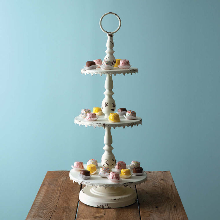 Three-Tier Dessert Display Stand