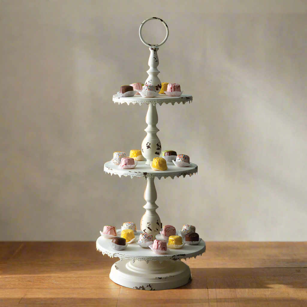 Three-Tier Dessert Display Stand