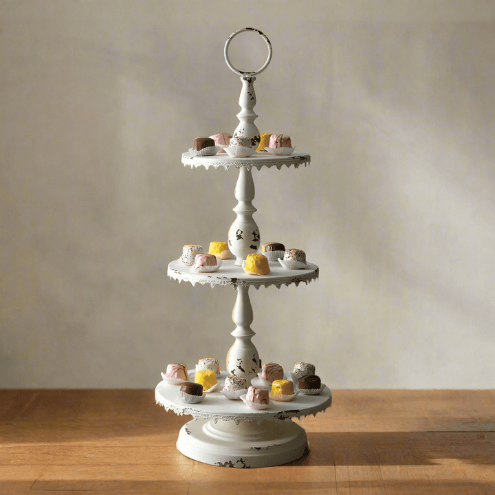 Three-Tier Dessert Display Stand