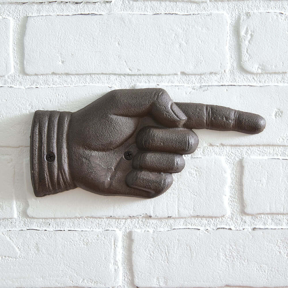 Victorian Pointing Hand Wall Decor