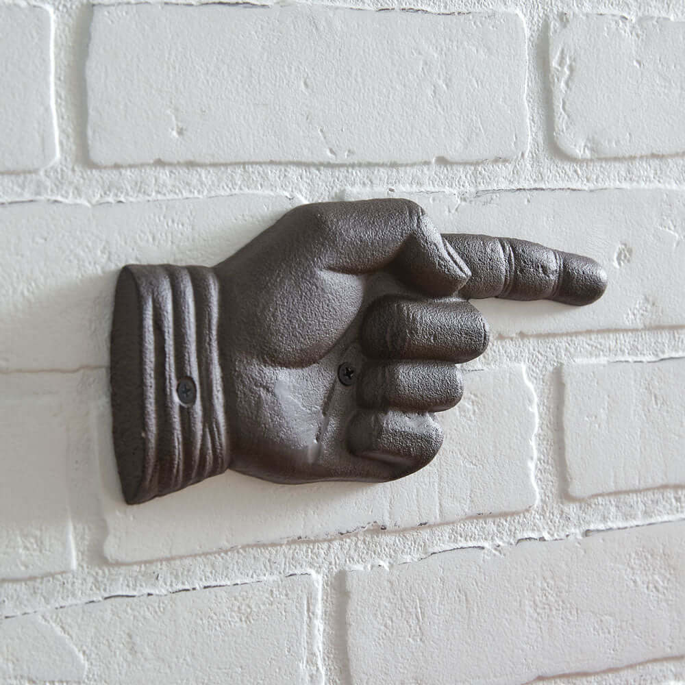 Victorian Pointing Hand Wall Decor