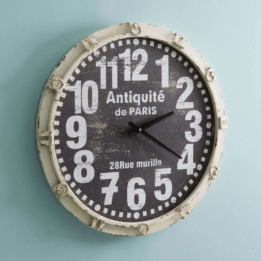 Antique French Country Wall Clock