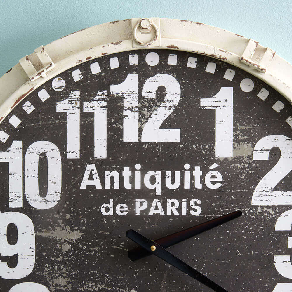 Antique French Country Wall Clock