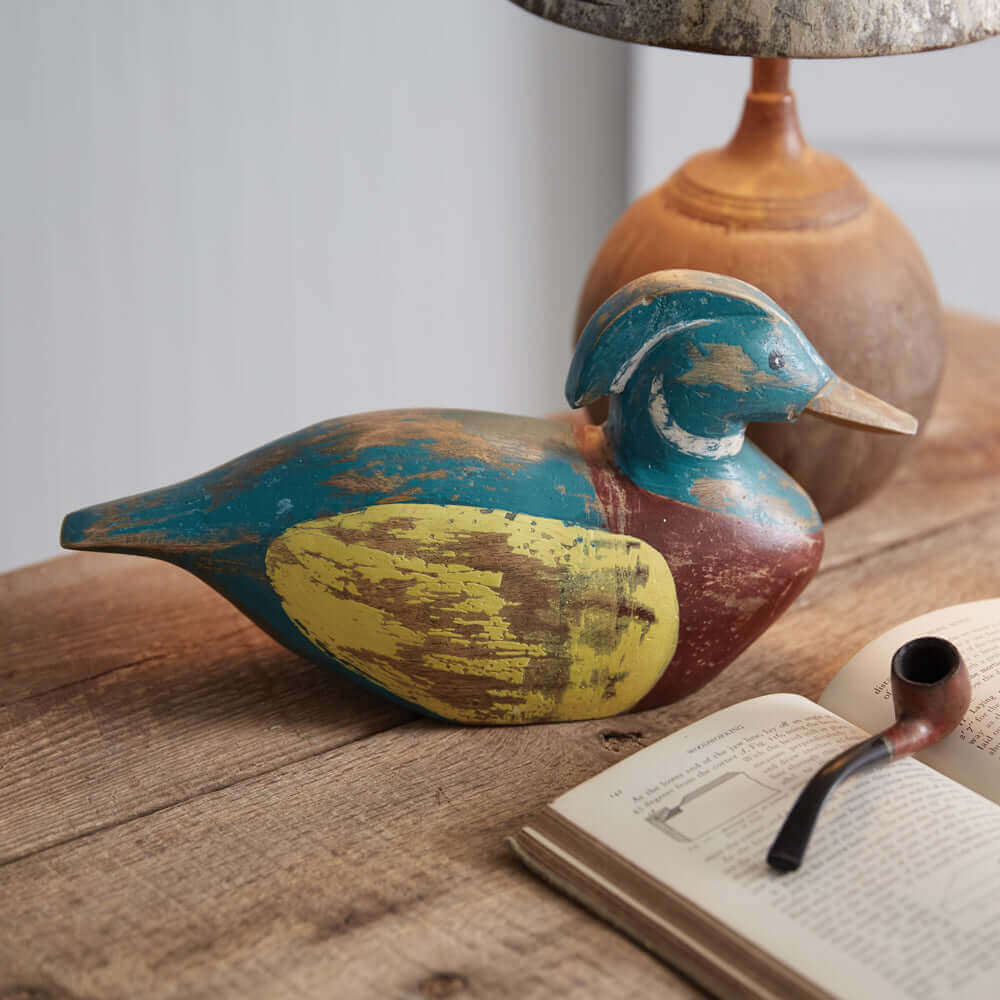 Antique Inspired Duck Hunting Decoy