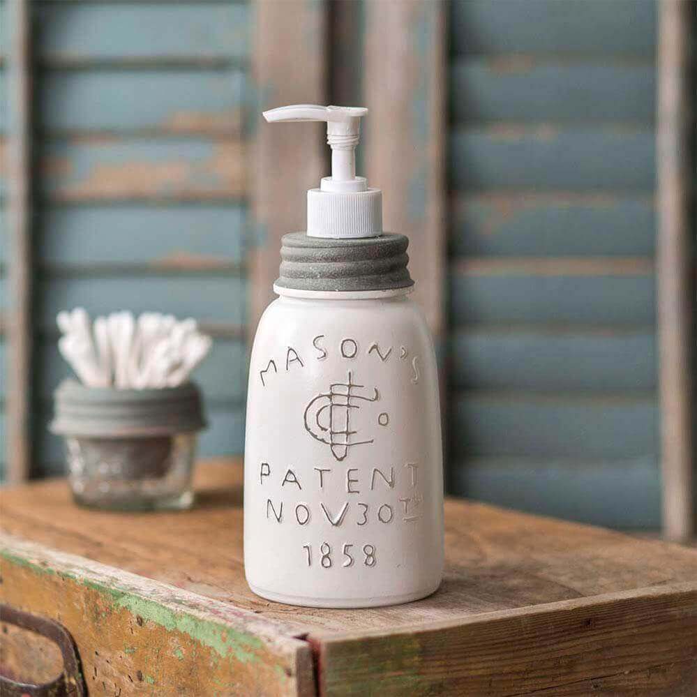 Antique Inspired Mason Jar Soap Dispenser