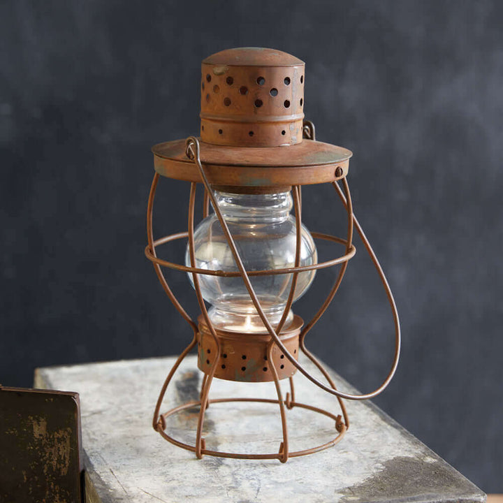 Antique Inspired Rustic Railroad Lantern