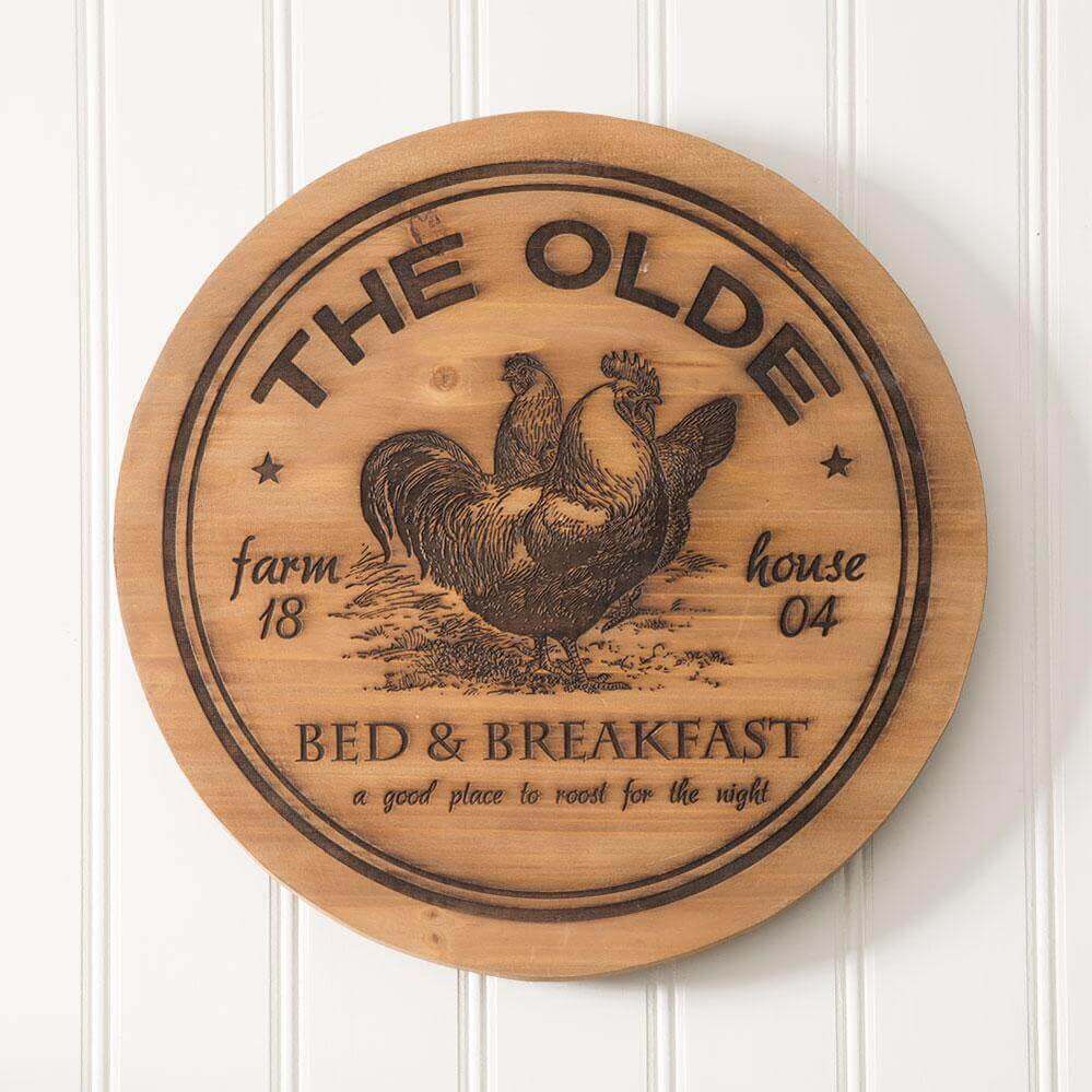 Bed & Breakfast Farmhouse Lazy Susan