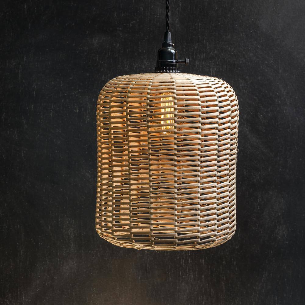 Boho Rattan Pendant Lamp