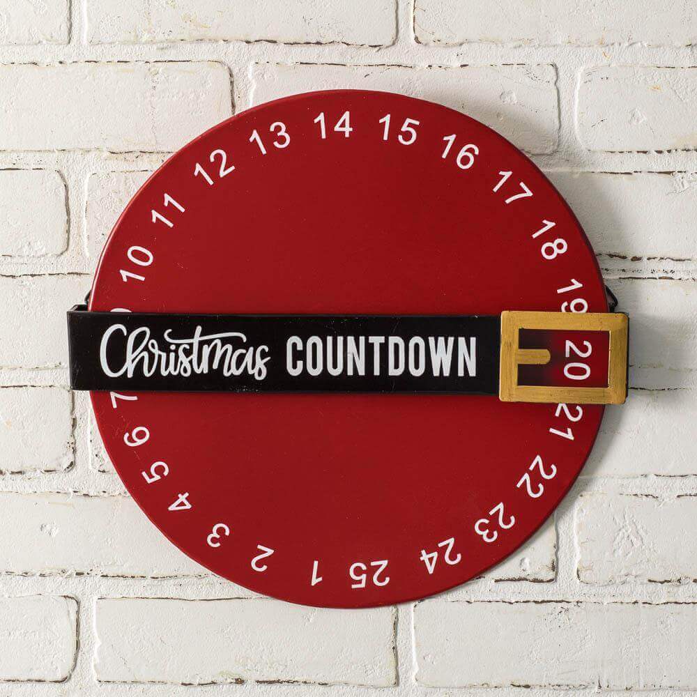 Christmas Countdown Wheel