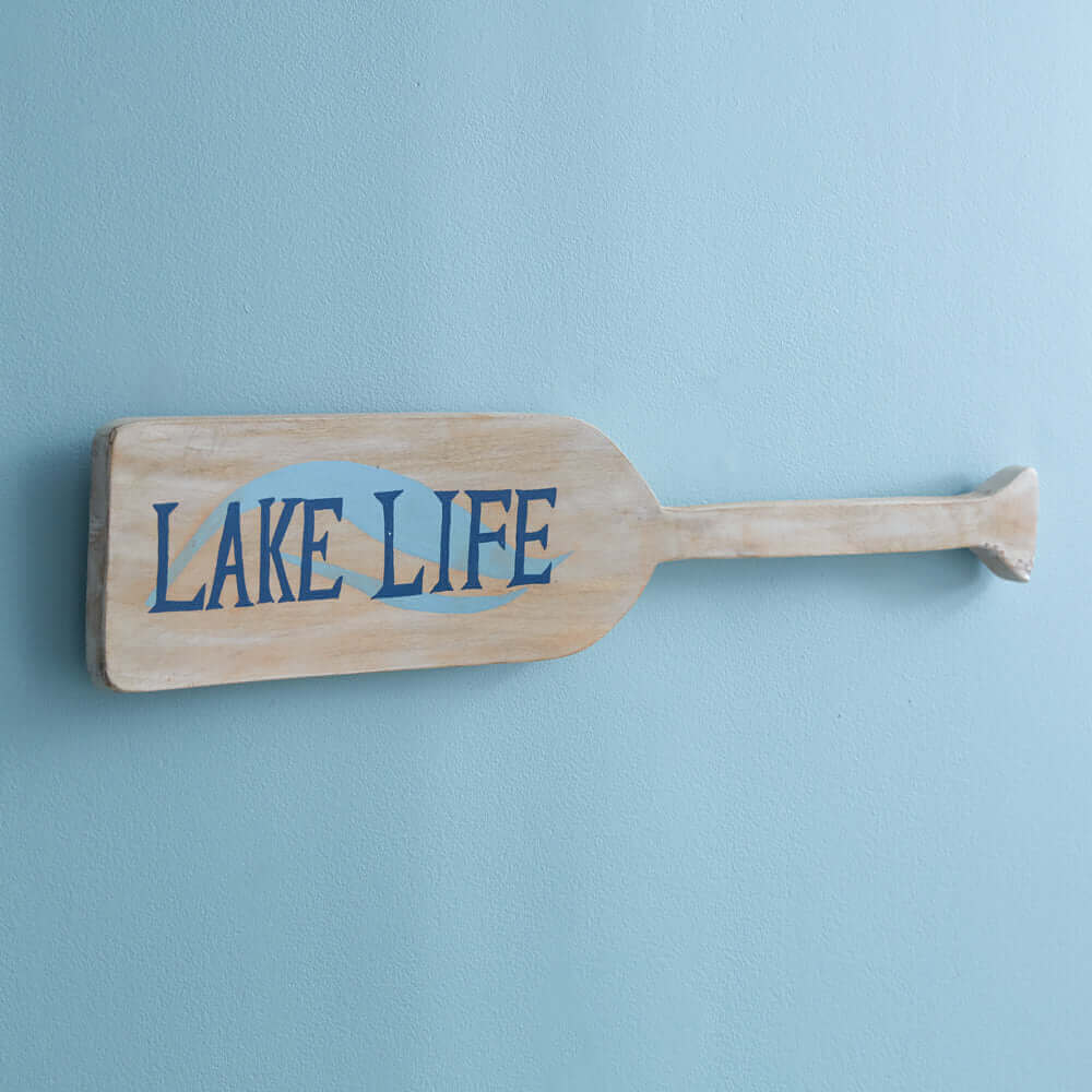 Decorative Lake Life Oar Wall Decor