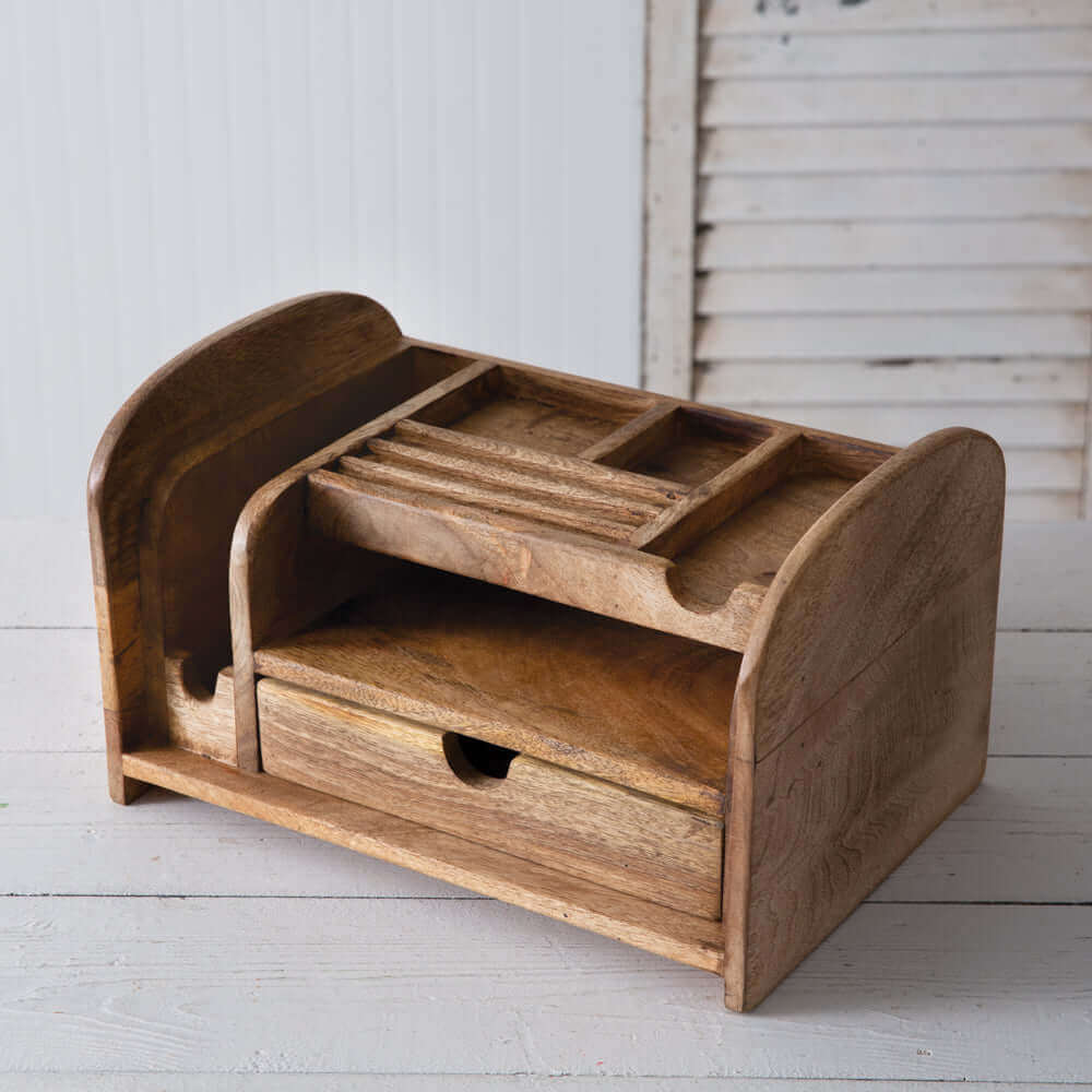 Desk Organizer in Solid Wood