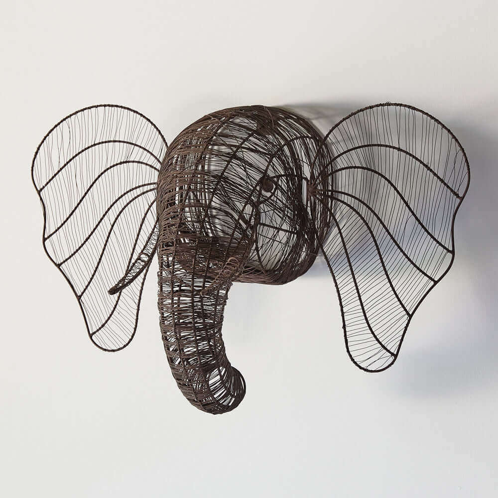 Elephant Head Wall Art