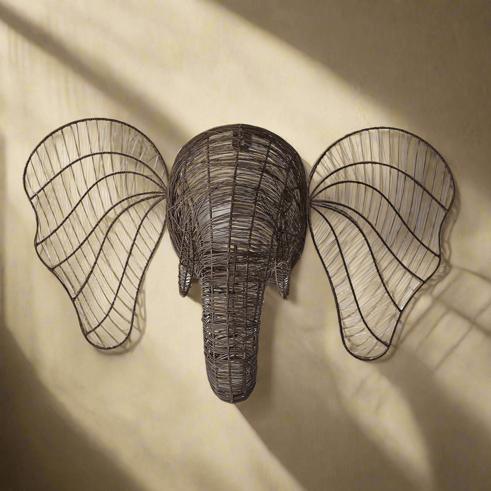 Elephant Head Wall Art