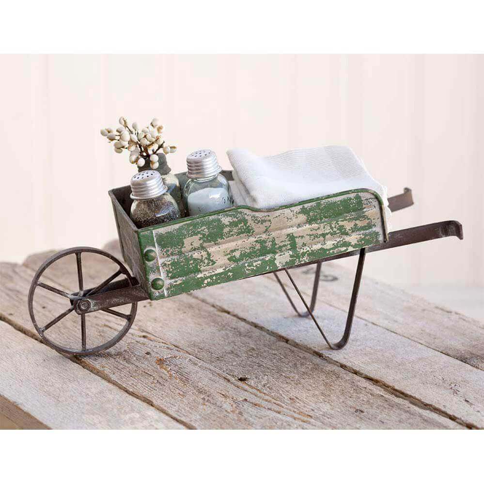 Farmhouse Wheelbarrow Caddy