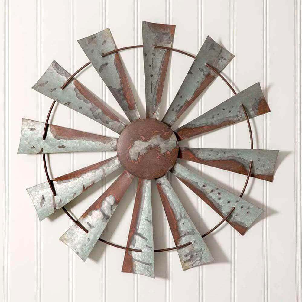 Farmhouse Windmill Wall Décor