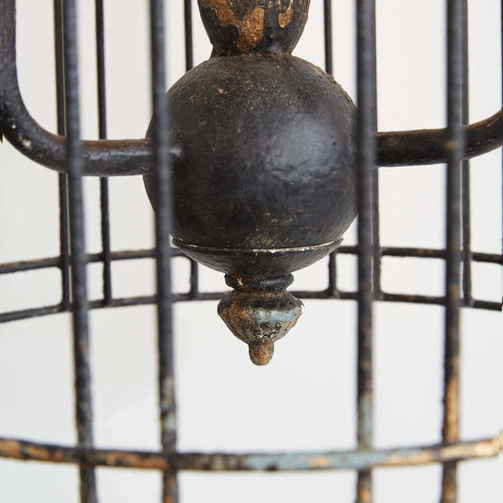 French Country Birdcage Pendant Lamp