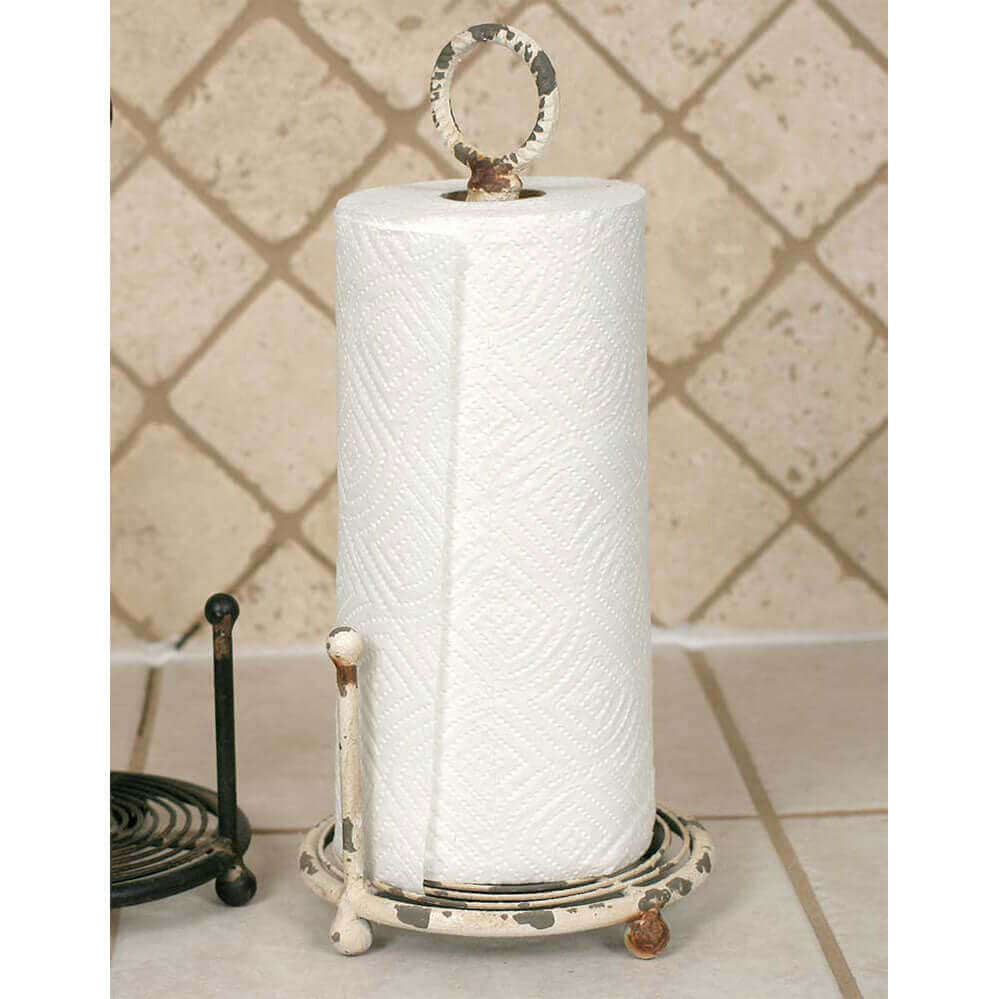 French Country Rustic Kitchen Paper Towel Holder