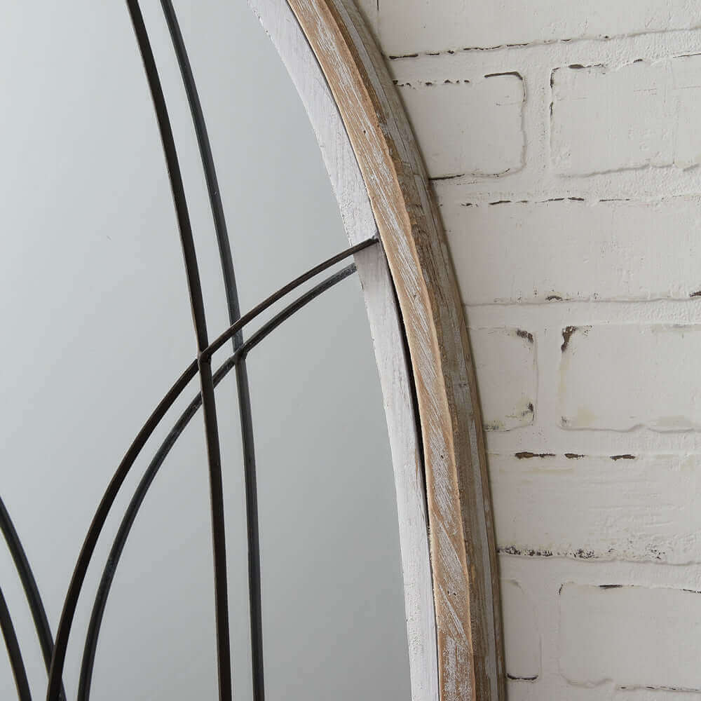 Gothic Farmhouse Arched Wall Mirror