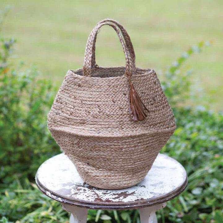 Handwoven Boho Tote Bag