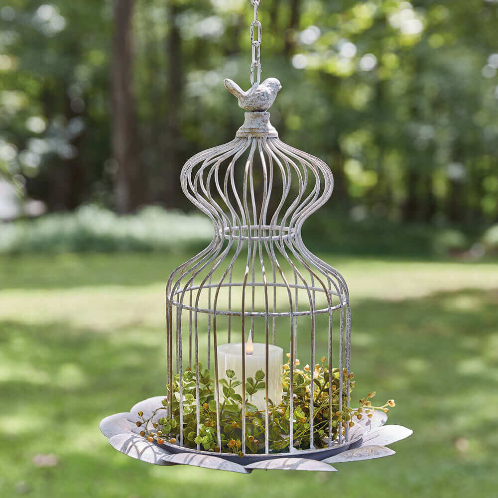 Hanging Victorian Decorative Birdcage