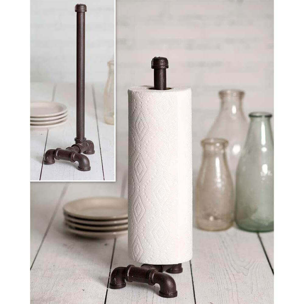 Industrial Metal Tabletop Paper Towel Holder