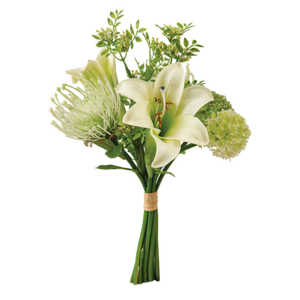 Lily Bouquet Artificial Real Touch Flowers