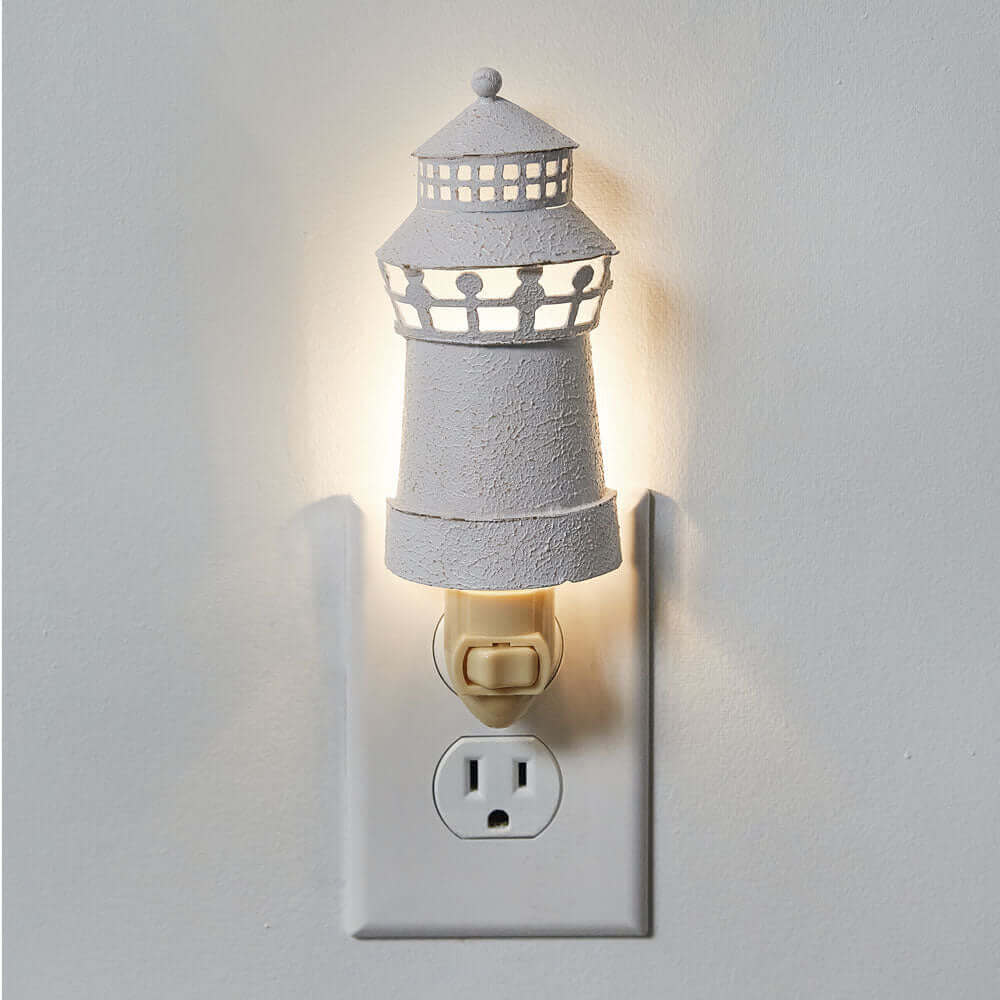 Nautical Lighthouse Night Lights (Set of 4)