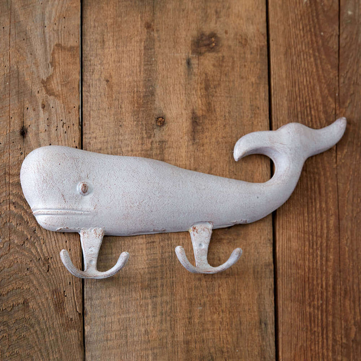 Nautical Whale with Hooks