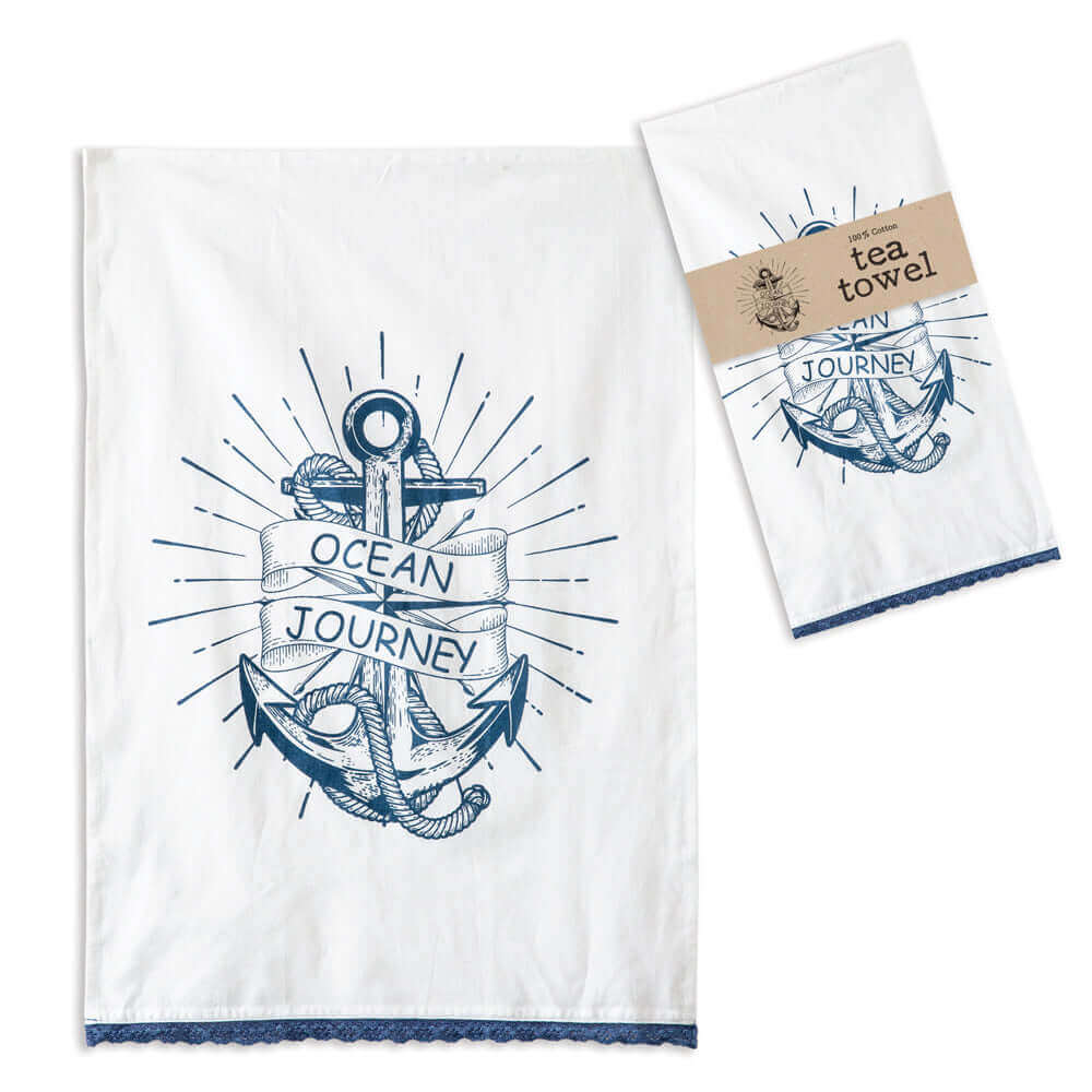 Ocean Journey Kitchen Tea Towels (Set of 4)