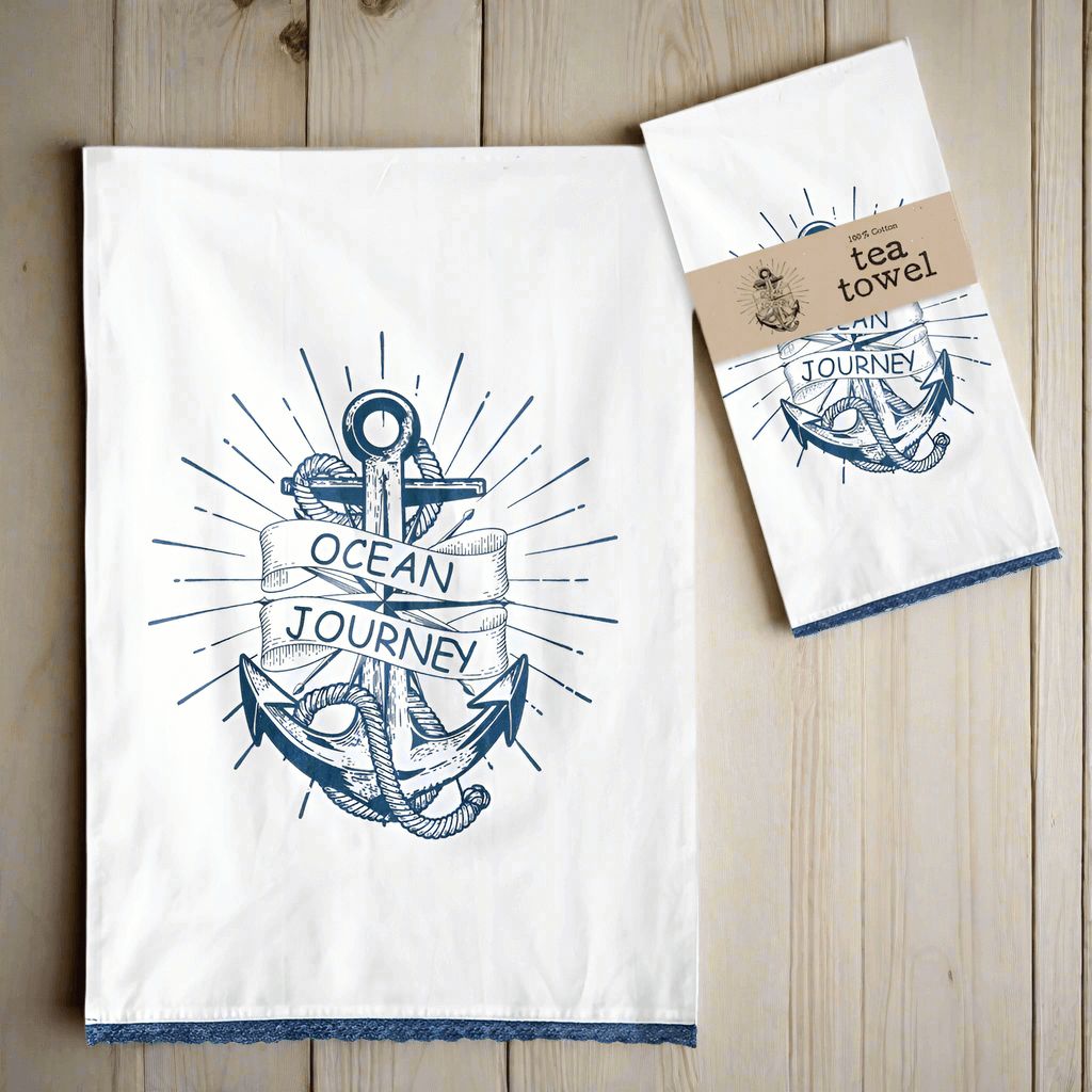 Ocean Journey Kitchen Tea Towels (Set of 4)