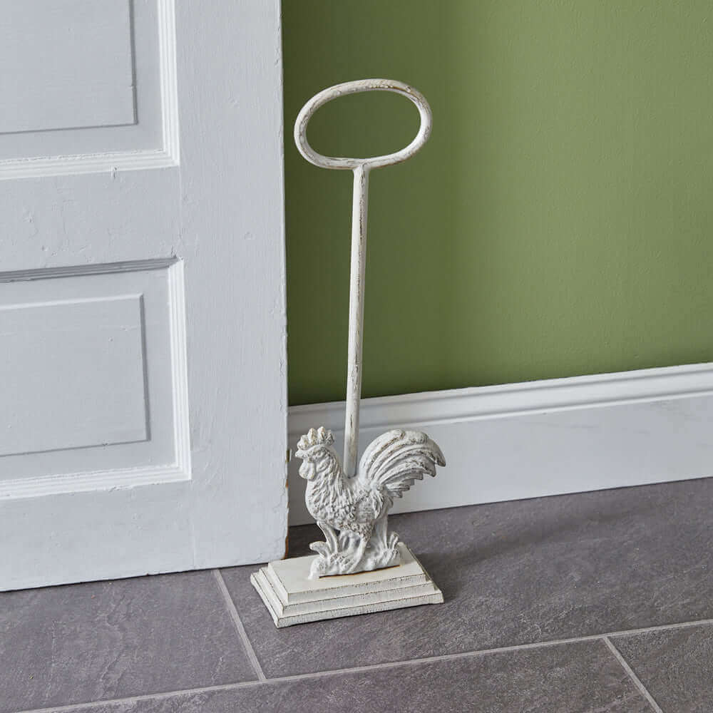 Rustic Farmhouse Rooster Door Stop