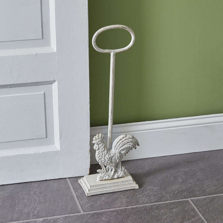 Rustic Farmhouse Rooster Door Stop