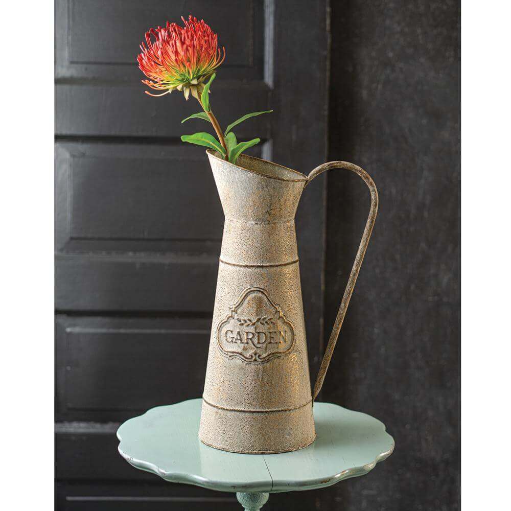 Rustic Metal Pitcher