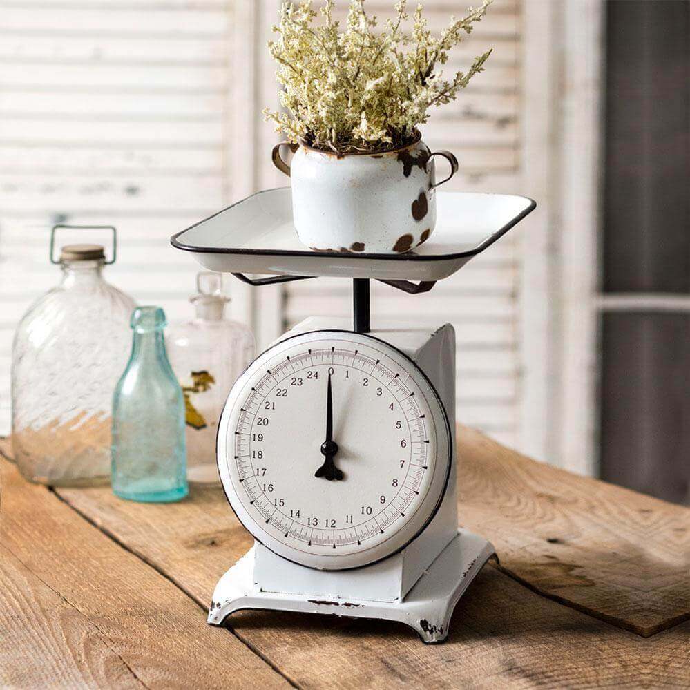 Shabby Chic Kitchen Scale