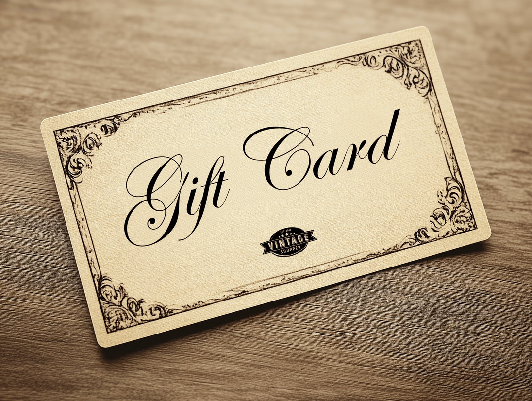 vintage shopper gift card