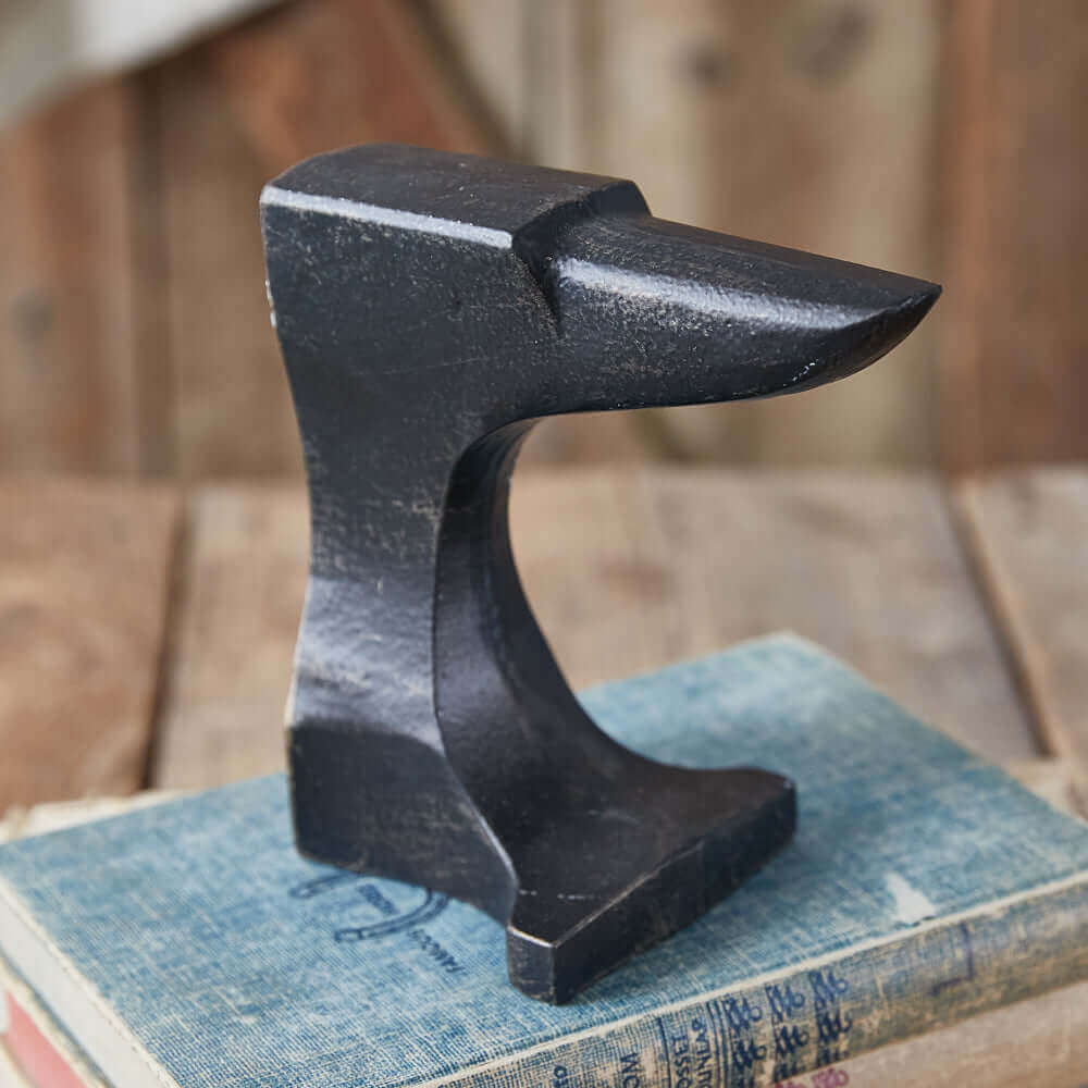 Vintage Anvil Bookends in Cast Iron (Set of 2)