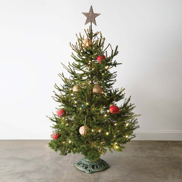 Vintage Inspired Iron Christmas Tree Stand