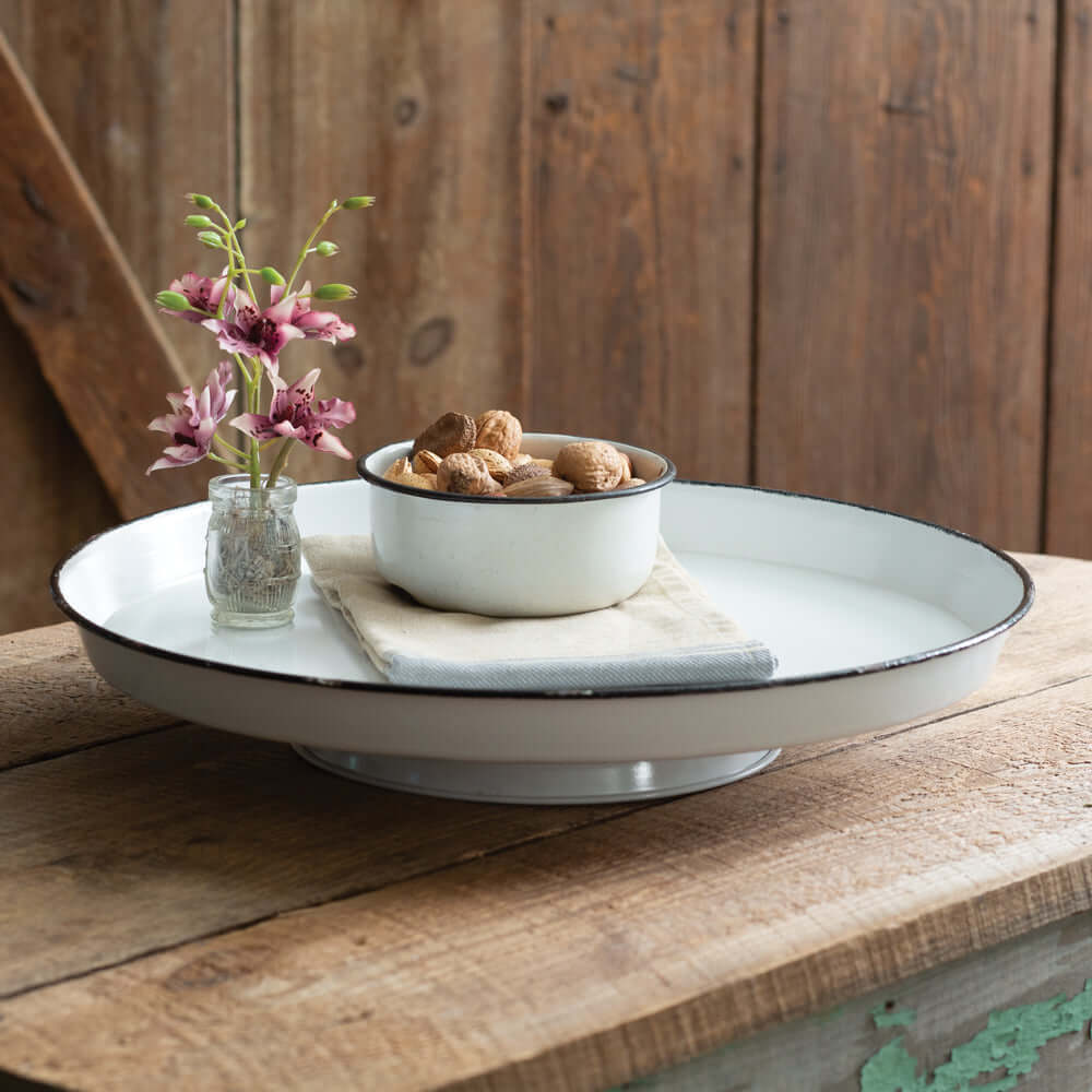 Vintage-Inspired Lazy Susan