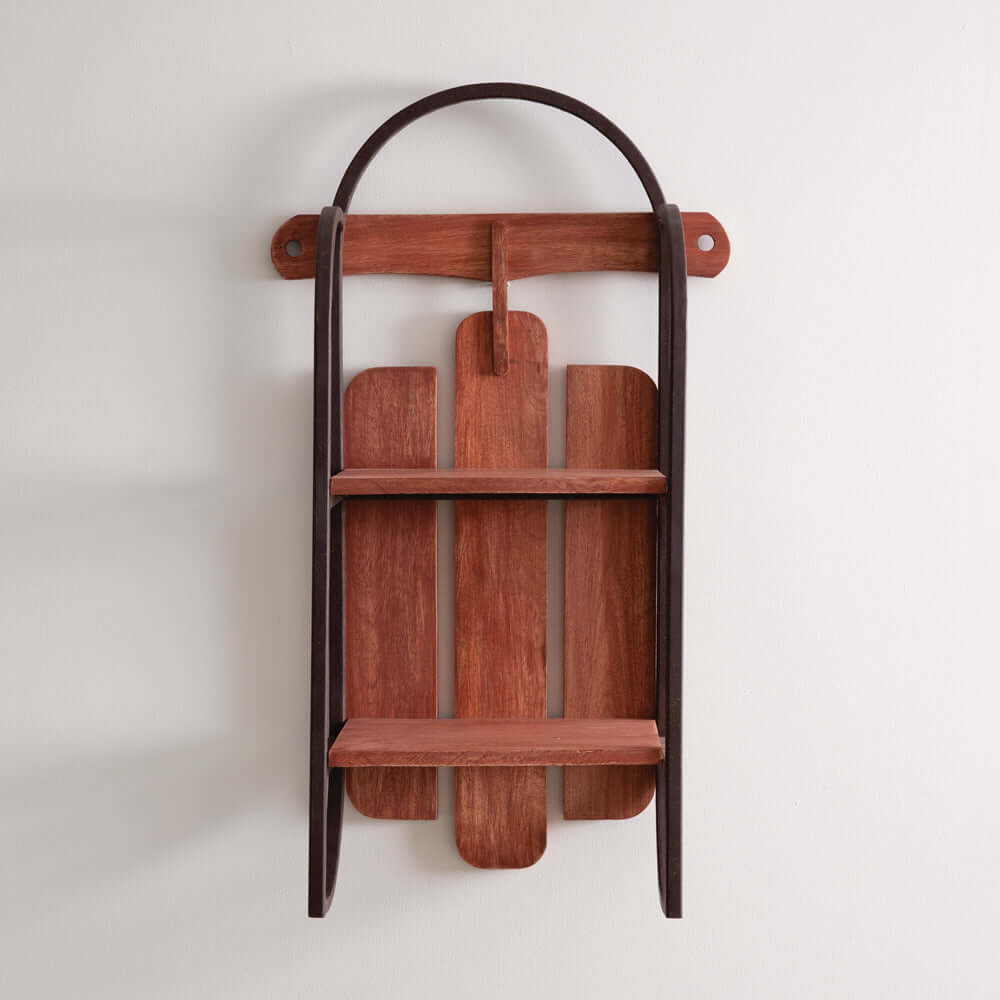 Vintage Sled Wall Shelf