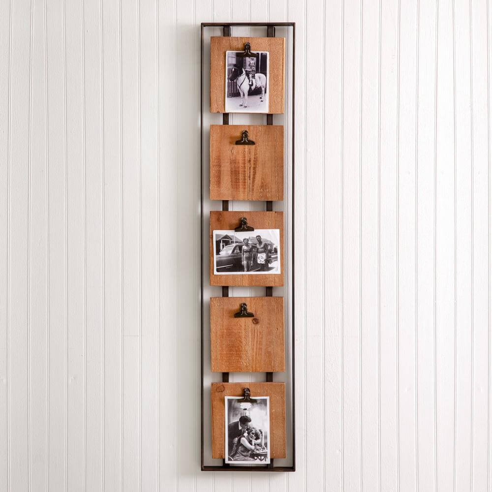 Vintage Wall Mounted Photo Holder