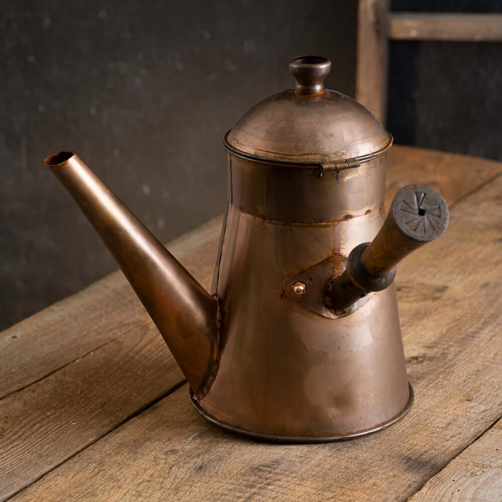 Western Farmhouse Coffee Pot in Copper